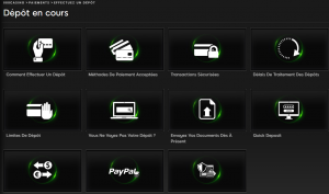Moyens de paiement sur 888 casino