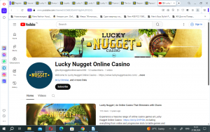 Réseaux sociaux du casino