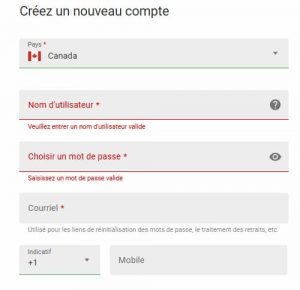platinum play casino registration