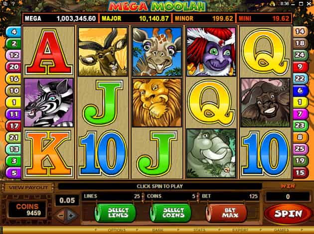 Mega Moolah review