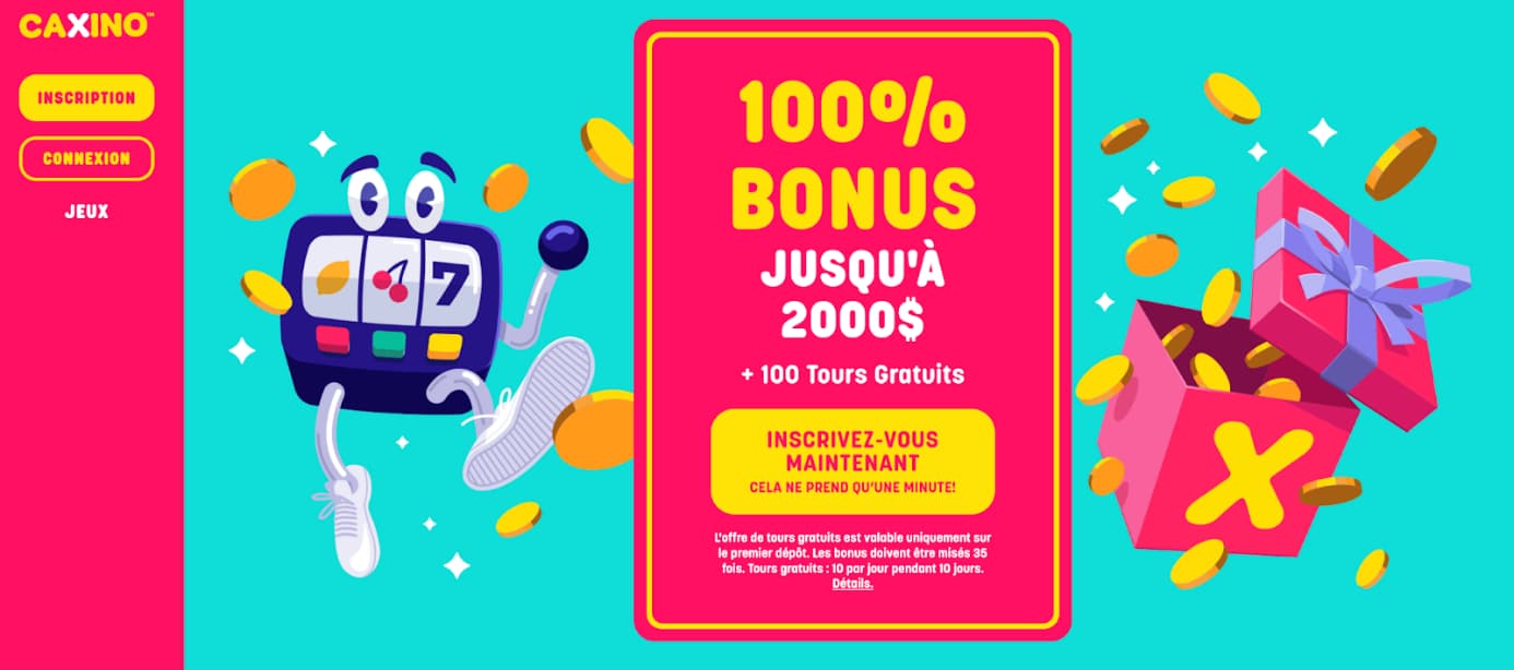 caxino casino welcome bonus