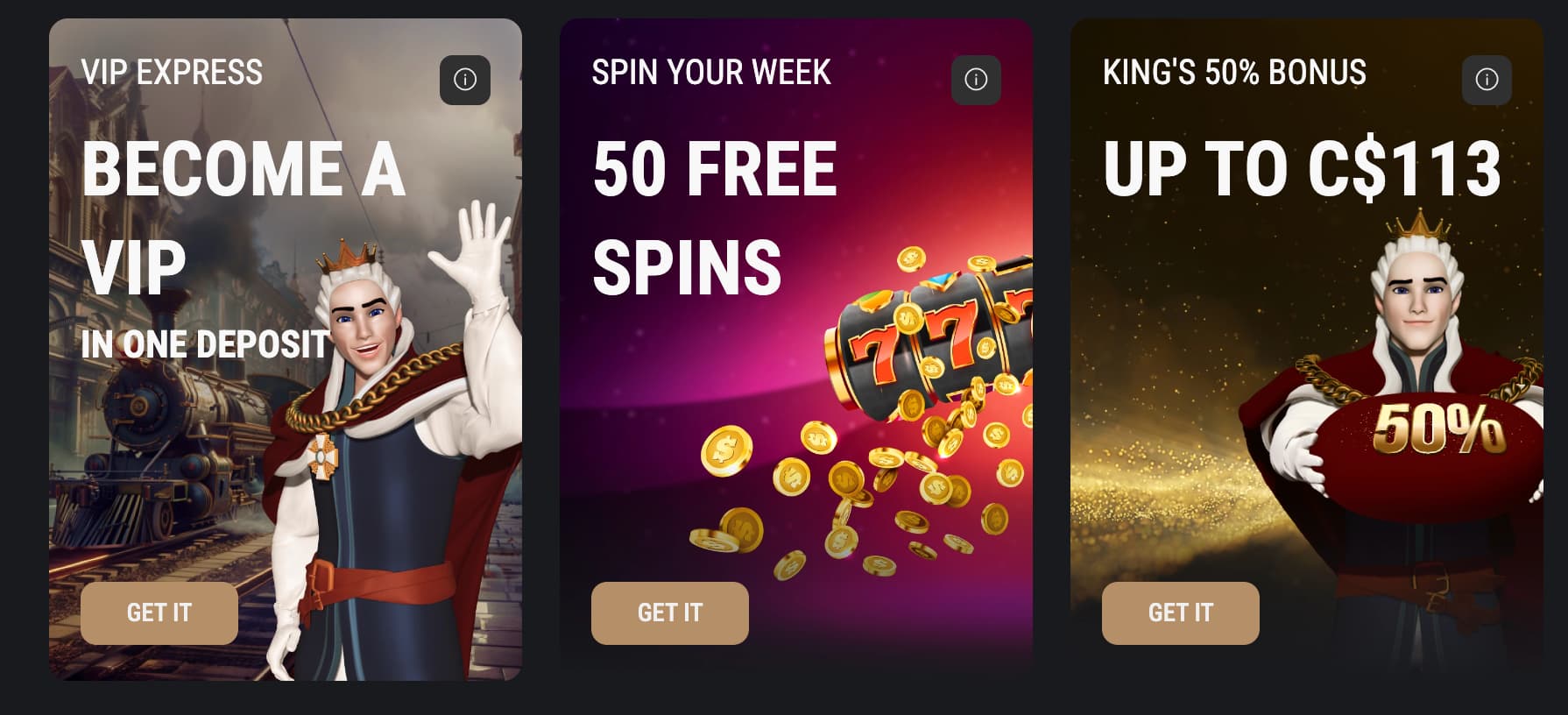 king billy casino promotions