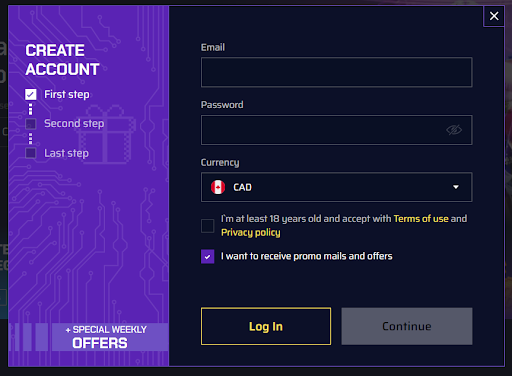 JustBit Casino en Canada