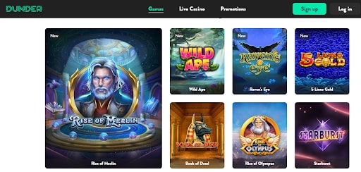 Dunder Casino Review