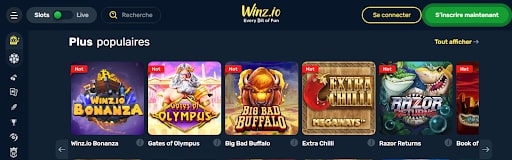 Winz.io Casino Review