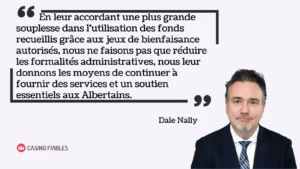 Nouvelle politique de l'Alberta sur les jeux de hasard