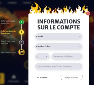 Inscrivez-vous au Hellspin Casino