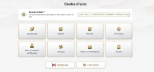 Support sur ToonieBet