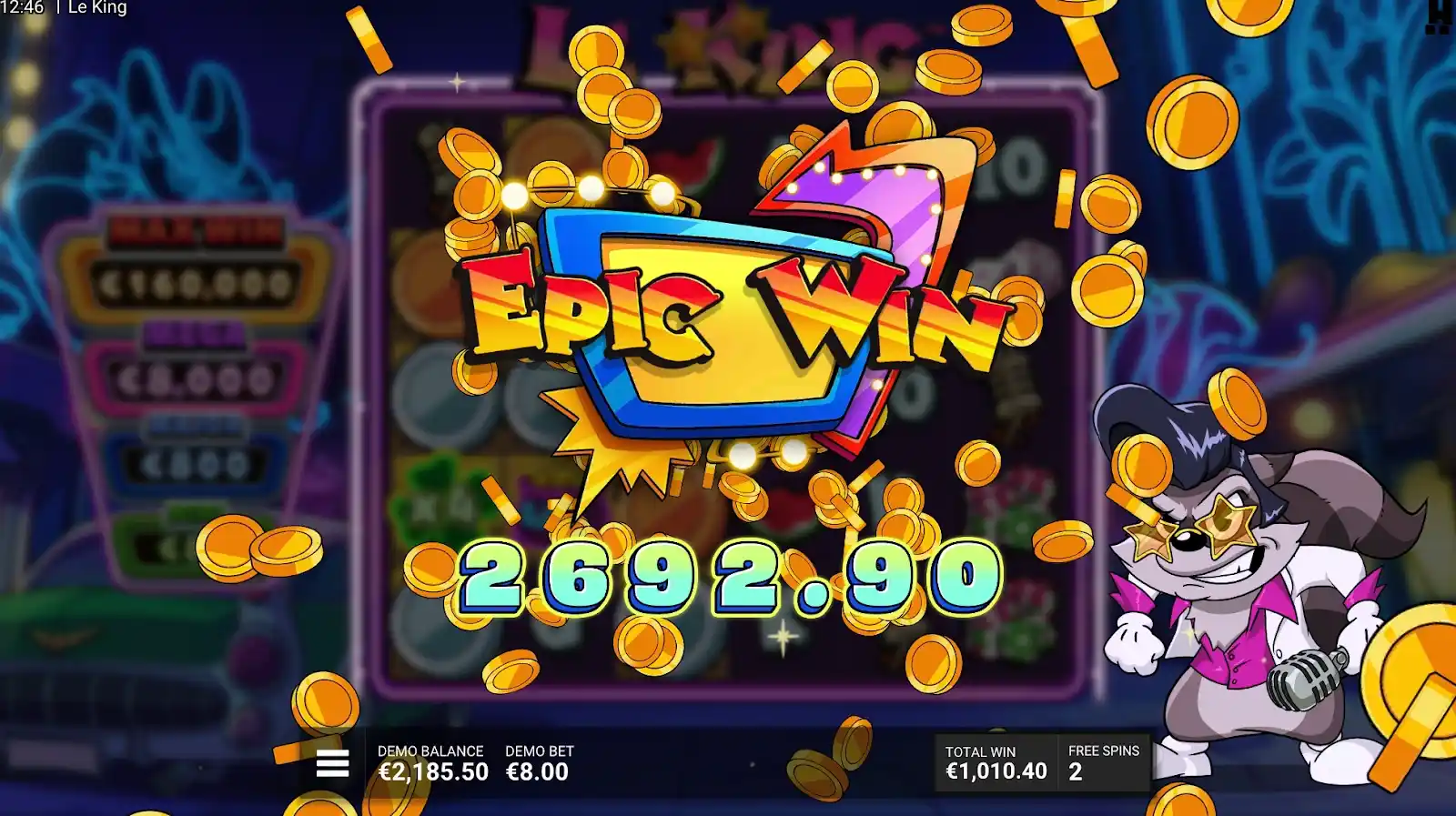 le king victoire épique