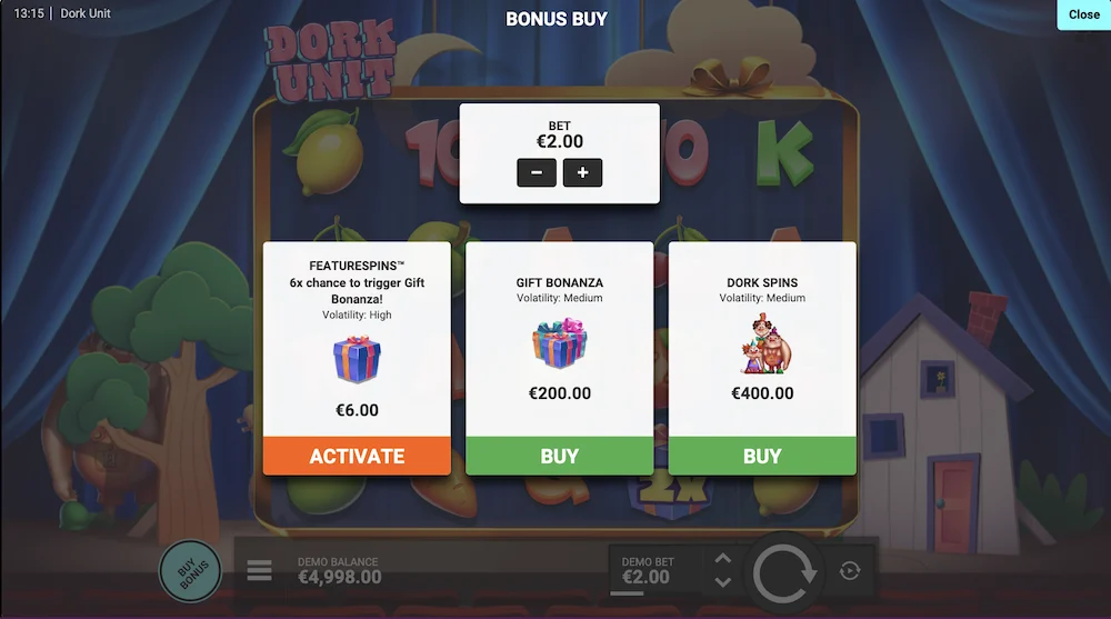 dork unit par hacksaw gaming