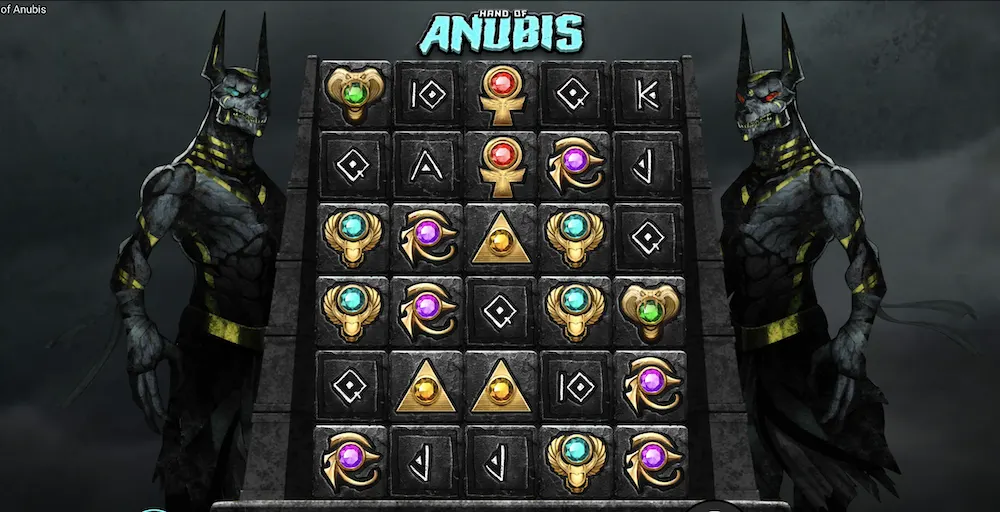 hand of anubis machine a sous