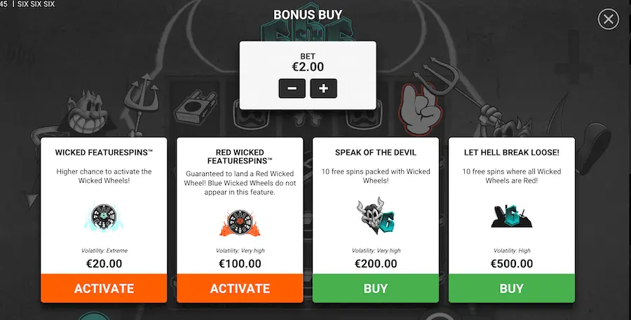 sixsixsix slot bonus buy