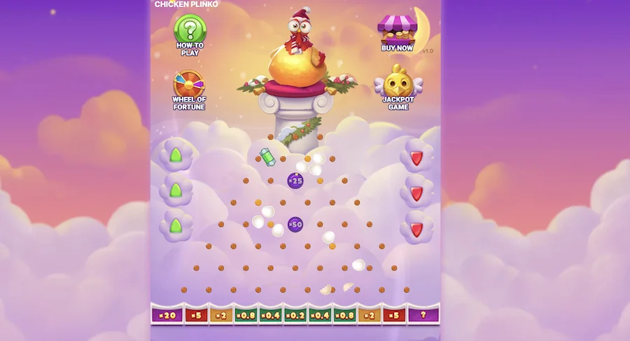 chicken plinko jeux