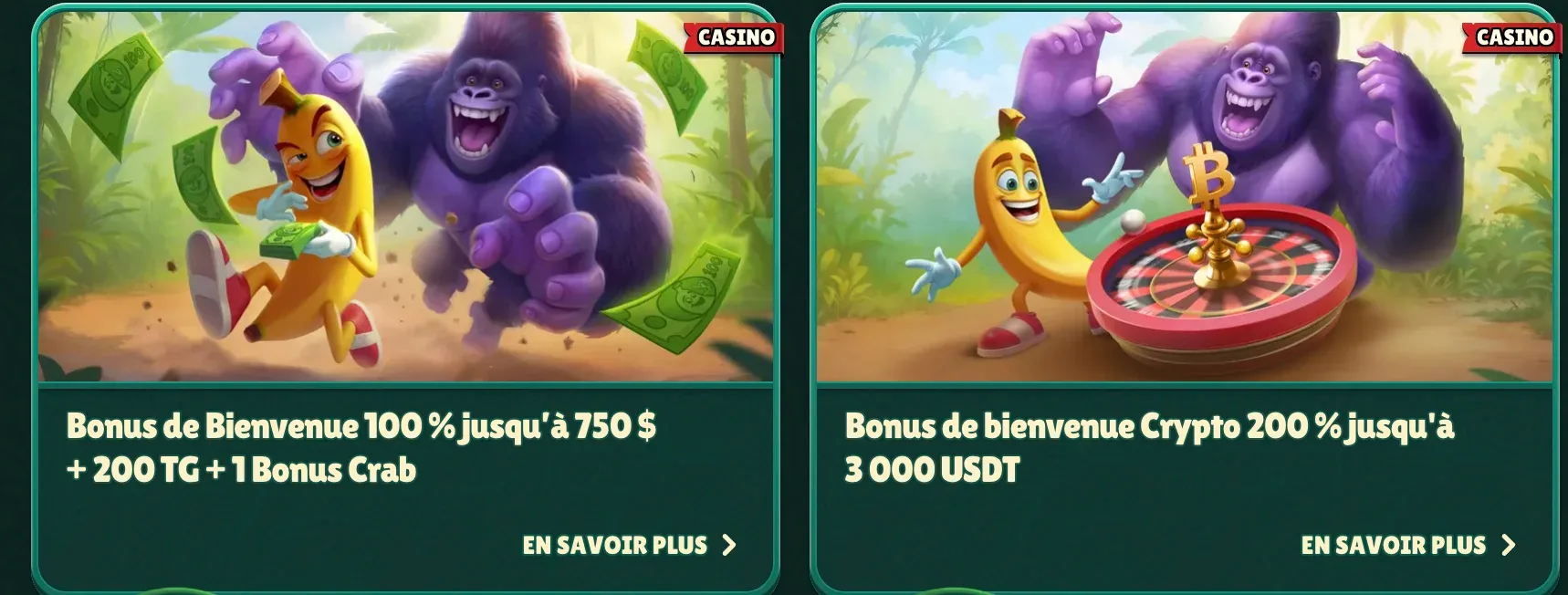 gokong bonus de bienvenue